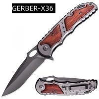 ราคา GERBER Folding Hunting Knife no.X36 (18383819536)