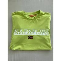 ราคา เสื้อยืดมือ 2 size M อก42 ยี่ห้อ Napapijri (14490283974)