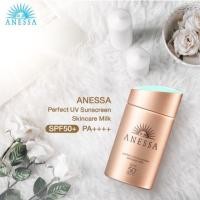 ราคา ลดสุดๆหลอดละ629-สูตรใหม่ 2018❤️ของแท้ % ANESSA Perfect UV Sunscreen Skincare Milk SPF50+PA++++ (1135200875)