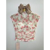 ราคา เสื้อแขนล้ำ ลายดอกไม้ งาน Jew Berry shop (22078092374)