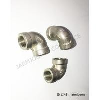 ราคา Stainless Steel ข้องอ90 งอสแตนเลส งอ90เกลียว ข้องอ 90 องศา ข้องอ90สเตนเลส ขนาด 1/8(1หุน) - 1 นิ้ว STANLESS SUS304 (9805272802)