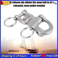 ราคา Thooth Thooth Keenso 316 สแตนเลสสตีลขากรรไกรหมุน Snap Shackle สไตล์โลหะ Clasps สำหรับเรือใบ Spinnaker Halyard (70 มม.) (55850636073)