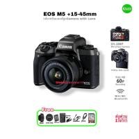 ราคา Canon EOS M5 Camera with Lens 15-45mm กล้องพร้อมเลนส์สุดเจ๋ง 24.2MP FULL HD 60i 3.2” LCD WiFi Bluetooth มือสอง Used (55155268949)