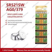 ราคา แบตเตอรี่ปุ่ม AG0 2-50 ชิ้น 379 SR63 LR69 LR521 379A 1.55V สำหรับนาฬิกา ของเล่น รีโมท SR521SW D379 RW327 (40061836552)