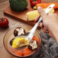 ราคา ทัพพีซุป ทัพพีเจาะรูสแตนเลส - ชุดทัพพีครัวสแตนเลสเงา (40528831635)