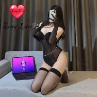 ราคา Sexy Loveชุดชั้นในเซ็กซี่ ชุดนอนซีทรู แหวกเป้า โซ่เงิน มีฟองน้ำ สุดเซ็กซี่ พร้อมส่งจากไทย (24638103521)