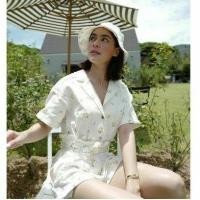 ราคา จั้มสูทขาสั้นสีขาวงานป้ายloveladyรุ่นคิมเบอรี่ไซส์L (7576726044)
