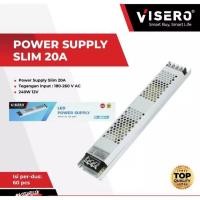 ราคา พาวเวอร์ซัพพลาย SLIM ADAPTER SLIM VISERO TRAVO SLIM LED STRIP 12V 20A / 25A / 30A (54204061001)
