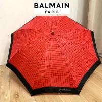 ราคา ร่มญี่ปุ่นมือสอง ร่มพับ 2 ตอน สีแดง แบรนด์ BALMAIN (23648479171)