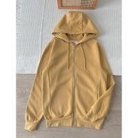 ราคา PRIMARK เสื้อแจ็กเก็ตมีฮูดสีเหลืองมัสตาร์ด ผ้านิ่มยืด ใส่สบาย (25397701208)