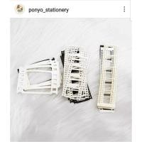 ราคา [Ponyo Stationery] ชุดผสมกรอบหนังน่ารัก (52756132755)