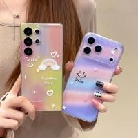 ราคา Gradient Rainbow Smileเคสโทรศัพท์นุ่มสําหรับOPPO A6X A6 A3 A5X A5 Pro A3X A98 A57 A60 A96 A76 A17 A17K A18 A38 4G A77s A16 A74 A57 A95 ฝาครอบกันกระแทก (45654887393)