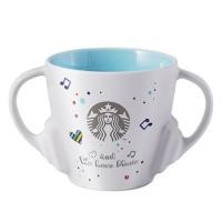ราคา โค้งสุดท้ายแล้วStarbucks ของแท้! แก้ว Love&Peace (2151782398)