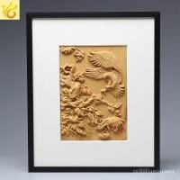 ราคา ไม้แกะสลักภาพวาดตกแต่งนกอินทรีจีน Pengcheng Wanli Dapeng กางปีกห้องโถงสำนักงานแขวนภาพวาดงานฝีมือ 8JFK (23353269419)