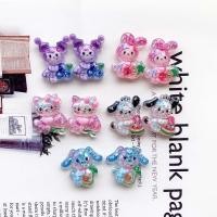 ราคา Sanrio การ์ตูน Kuromi Melody รองเท้า Charms โปร่งแสง Fine Glitter ตัดสัตว์เล็กเรซิ่น Jibitz สุนัขหูใหญ่สําหรับ DIY ออกแบบ Jibits สําหรับเด็กรองเท้าอุปกรณ์เสริมตกแต่ง (28989604335)