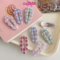 ราคา มูจิci กิ๊บติดผมหน้าม้าพิมพ์ลายลายสก๊อตสําหรับเด็กผู้หญิง 1 ชิ้น (41428194600)