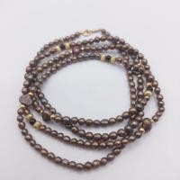 ราคา สร้อยคอมุกแท้ คั้นเม็ดทองแท้18 เม็ด ตะขอทองแท้18K (18033115839)