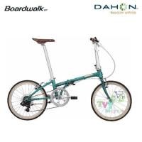 ราคา Dahon จักรยานพับได้ รุ่น Boardwalk D7 (สีเขียว) (300666753)