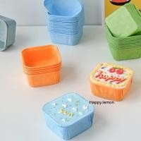 ราคา ถ้วยอบเค้กสี่เหลี่ยม ถ้วยเค้ก ถาดเค้ก อบเค้ก ทรงสี่เหลี่ยม •พร้อมส่ง• (10348782437)
