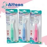 ราคา Attoon แอทตูน ช้อนป้อนอาหารเด็กปลายซิลิโคน (24175763268)