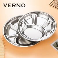 ราคา Verno 28/30/32cm ถาดหลุม ถาดหลุมสแตนเลส 6 ช่อง ถาดหลุมกลม สเตนเลส (25312679635)