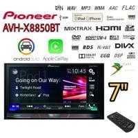 ราคา PIONEER AVH-X8850BT เครื่องเล่นขนาด 2 ดิน หน้าจอ 7 ใส่แผ่น DVD แบรนคุณภาพ สัญชาติ (25087305190)