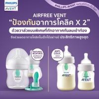 ราคา ของแท้ศูนย์ไทย Philips AVENT ขวดนม รุ่นมีวาล์ว AirFree ป้องกันโคลิคx2 (2285605790)
