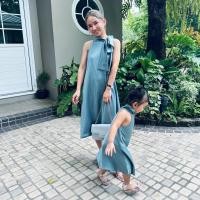 ราคา ชุดครอบครัว ชุดออกงานแม่ลูก ชุดออกงานคู่ สีเขียว (25587704094)