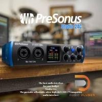 ราคา PreSonus Studio 24C ออดิโออินเตอร์เฟส 2-in/2-out USB-C Audio Interface with 2 XMAX-L Preamps, Headphone ประกันศูนย์ 1ปี (13606903963)