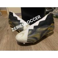 ราคา ADIDAS NEMEZIZ + FG/AG ATMOSPHERIC - FOOTWEAR WHITE/GOLD METALLIC/CORE BLACK (26324952373)