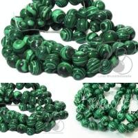 ราคา หินมาลาไคต์ (Malachite) 8-10 มิล (2425147837)