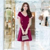 ราคา เดรสทำงาน ป้าย nuchy (5803884757)