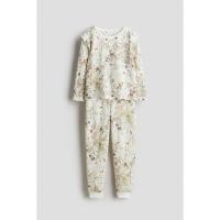 ราคา H&M(เอชแอนด์เอ็ม) ชุดนอนผ้าฝ้ายพิมพ์ลาย Girls Printed cotton pyjamas 1302926_1 (43617036615)