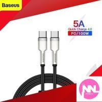 ราคา พร้อมส่ง ของแท้ Baseus สายชาร์จเร็ว 100W สายชาร์จ TypeC 5A 1-2 เมตร (28933722034)