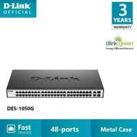 ราคา D-Link 48-Port 10/100Mbps + 2-Port 10/100/1000BaseT/SFP combo Unmanaged Standalone Switch DES-1050G (16994785582)