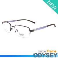 ราคา Odysey แว่นตา รุ่น 4284 C-4 สีน้ำตาล กรอบเซาะร่อง ขาสปริง วัสดุ สแตนเลส สตีล (สำหรับตัดเลนส์) กรอบแว่นตา Eyeglasses (2871928436)