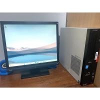 ราคา Fujitsu ESPRIMO D582G Celeron G1610 ram6 win11 +Monitor BenQเก่า 19” มือสอง (17391593569)
