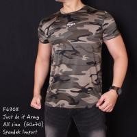 ราคา Nike Just Do It Brown Army Camouflage Men& 39;s เสื้อยืดลําลอง 6908 (12776646566)