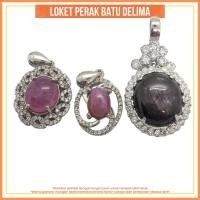 ราคา จี้โกเมนเงิน 925 / จี้ทับทิม เงิน 925 / พลอย (47306179364)