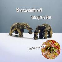 ราคา ช้างทองเหลือง ช้างมงคล บริวารพระแม่ลักษมี แถมธูปใบ้หวย (22286794359)