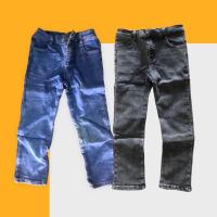 ราคา พร้อมส่ง กางเกงยีนส์เด็ก เอวยางยืด ใส่ได้ทั้งหญิง-ชาย (15947311739)
