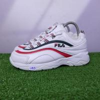 ราคา (38/24 cm) Fila Ray Disruptor สภาพสวยใหม่มาก ฟีล่ามือ2ของแท้ รองเท้าผ้าใบเกาหลีผู้หญิง (28704177364)