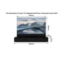 ราคา Envisions Motorized Laser TV Cabinet for 100” เป็นตู้ทีวีมอเตอร์ไฟฟ้า ดีไซน์หรู สำหรับ Laser TV ขนาด 100 นิ้ว (55750233457)