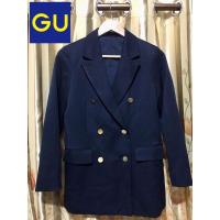 ราคา GU navy blue blazer suit jacket size xs-s เบลเซอร์ สูท แจ็คเก็ต แบรนด์จียูยูนิโคล่ สีกรมเข้ม เบลเซอร์สีกรม สูทสีกรมเข้ม (18281796158)