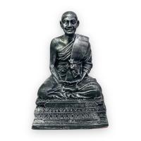 ราคา หลวงพ่อฤาษี กว้าง 5นิ้ว สูง 9นิ้ว สีเงินเก่า (22681327687)