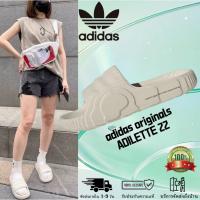 ราคา [ พร้อมส่ง ของแท้ 100% ] adidas originals ADILETTE 22 SLIDES sandal รุ่นชาย และหญิง (26291464453)