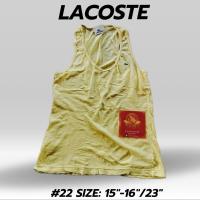 ราคา เสื้อกล้ามlacosteมือสองญี่ปุ่น#22 (25494217107)
