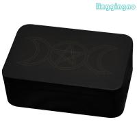 ราคา ร.ร โลหะการ์ดเกมกล่องเล่นไพ่ทาโรต์ภาชนะกรณีการจัดเก็บกล่องบรรจุเล่นไพ่กล่องที่ว่างเปล่ากล่องเก็บขนม (41918812791)