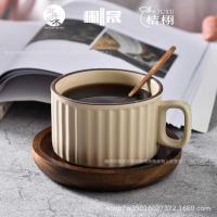 ราคา ญี่ปุ่นย้อนยุคถ้วยกาแฟเซรามิกลาเต้ถ้วยลาเต้ถ้วยกาแฟจานรองชุดแก้วกาแฟแก้ว (51505477679)