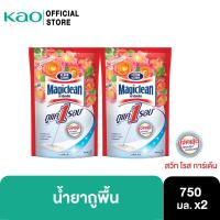 ราคา [สุดคุ้ม] Magiclean มาจิคลีน น้ำยาถูพื้น สวีท โรส การ์เด้น ถุงเติม 750มล (5138282668)